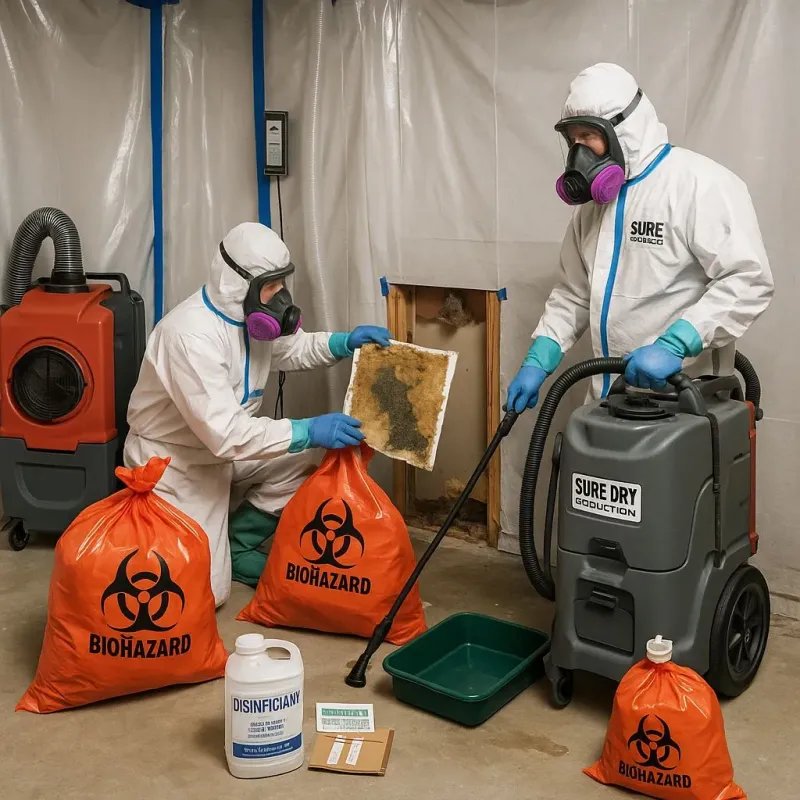 Contaminated Water Handling Protocols process in Dexter, MO